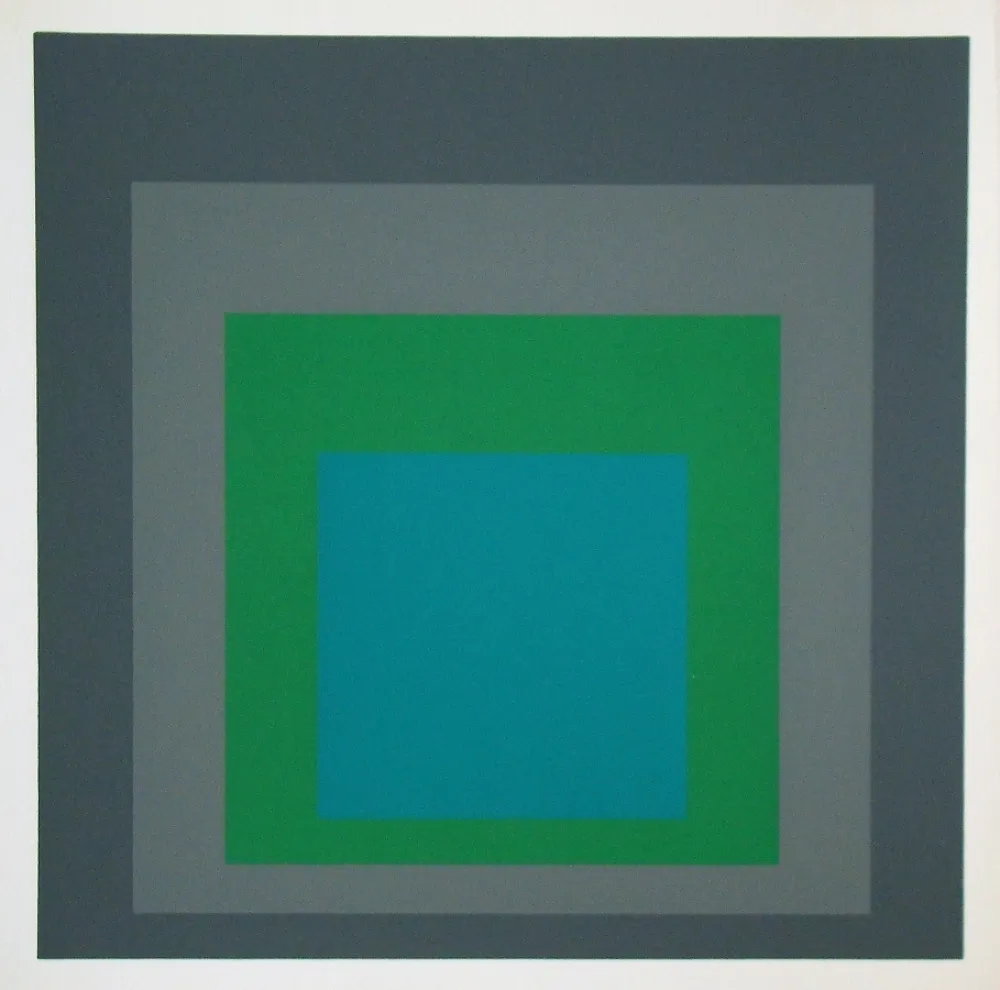 丝网印刷 Albers - Renewed Hope, 1962