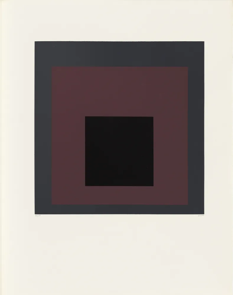 丝网印刷 Albers - Sheet 5 from 
