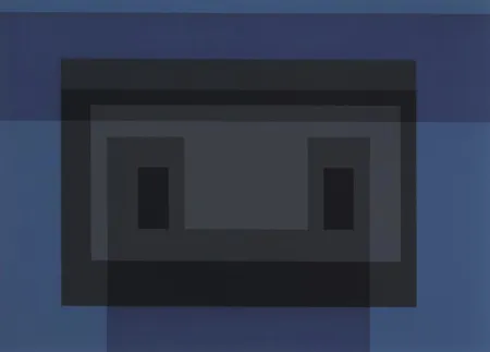 丝网印刷 Albers - Variant VII, from 10 variants