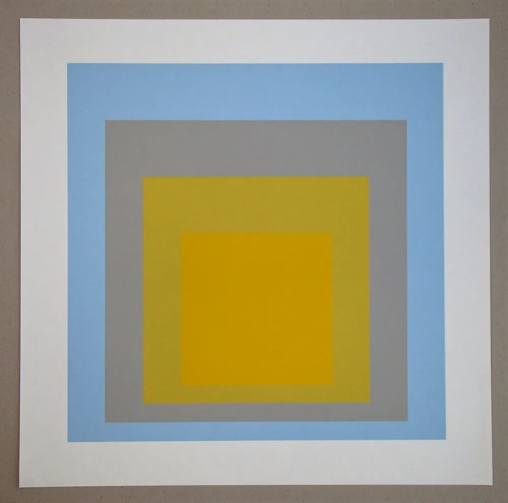丝网印刷 Albers - Wide Light, 1962
