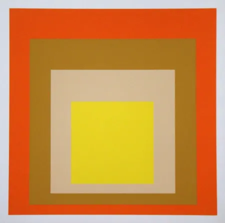 丝网印刷 Albers - Yes Sir, 1955