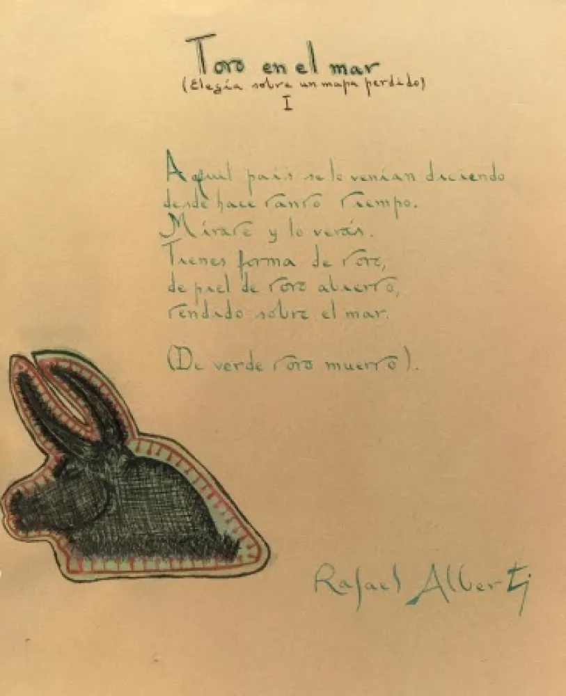 无技术 Alberti - Toro en el mar (Elegía sobre un mapa perdido) I