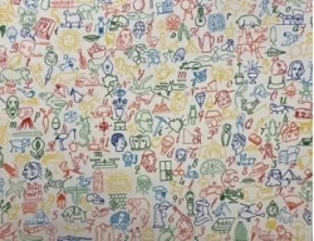 丝网印刷 Alcain - Sin titulo