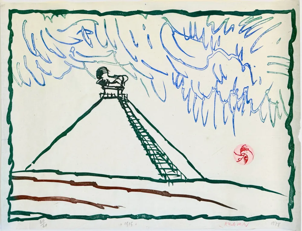 蚀刻版画 Alechinsky - 1815