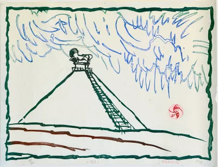 蚀刻版画 Alechinsky - 1815