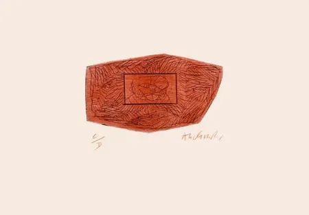 版画 Alechinsky - 3 petites plaques 