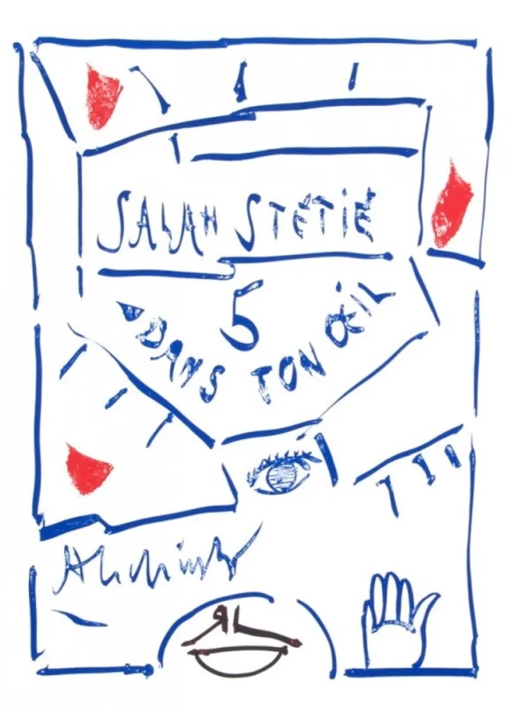 插图书 Alechinsky - 5 dans ton œil