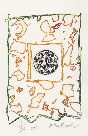 石版画 Alechinsky - A l'heure qu'il est