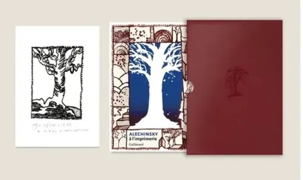 版画 Alechinsky - A l’imprimerie (2023)