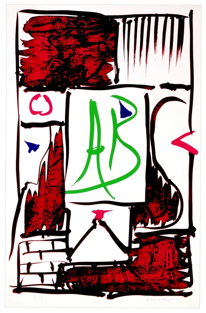 数码版画 Alechinsky - AB