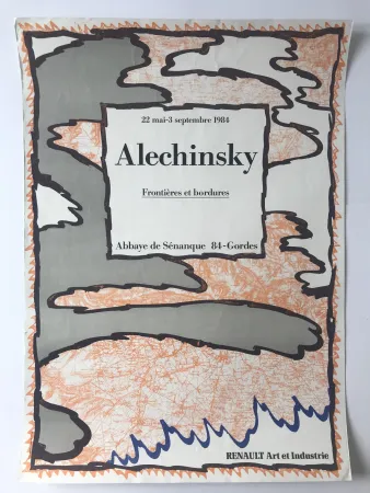 海报 Alechinsky - Abbaye de Sénanque
