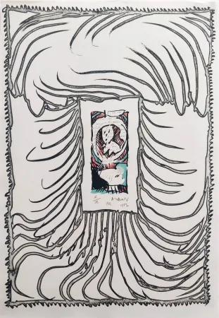 石版画 Alechinsky - ABC de correspondance 04