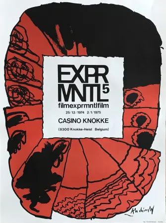 石版画 Alechinsky - Affiche lithographique