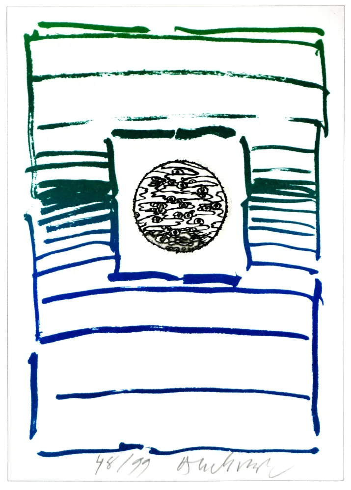 石版画 Alechinsky - André Breton/Pierre Alechinsky