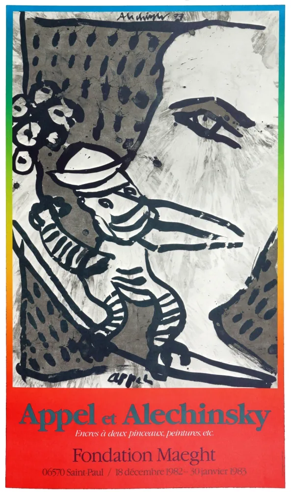 海报 Alechinsky - Appel & Alechinsky 1982