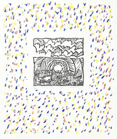 版画 Alechinsky - Arc en terre