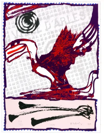 石版画 Alechinsky - Arles