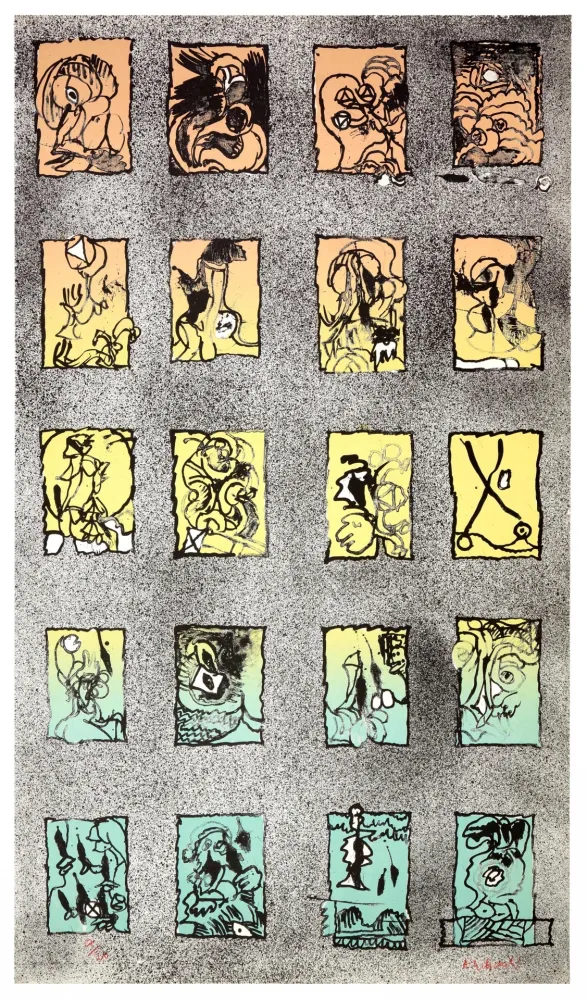 石版画 Alechinsky - Au demeurant