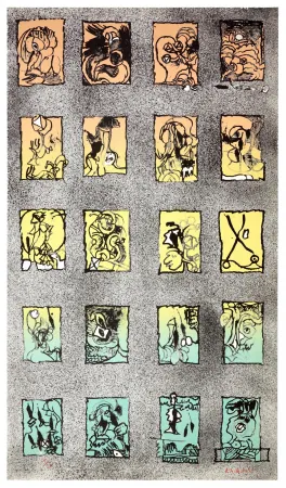 石版画 Alechinsky - Au demeurant