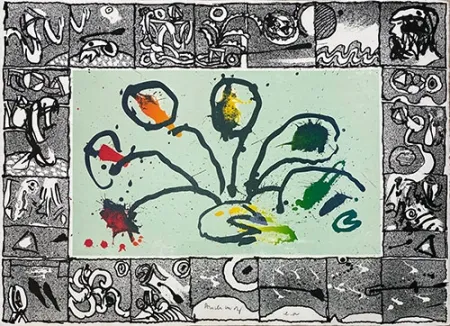 石版画 Alechinsky - Babord