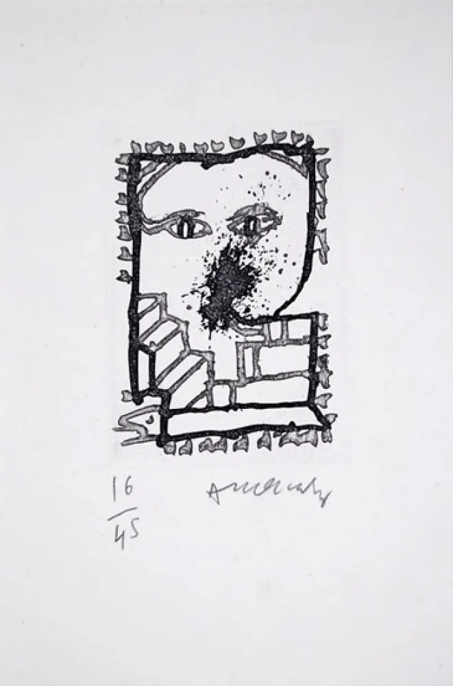 插图书 Alechinsky - Baluchon et ricochets - nrf