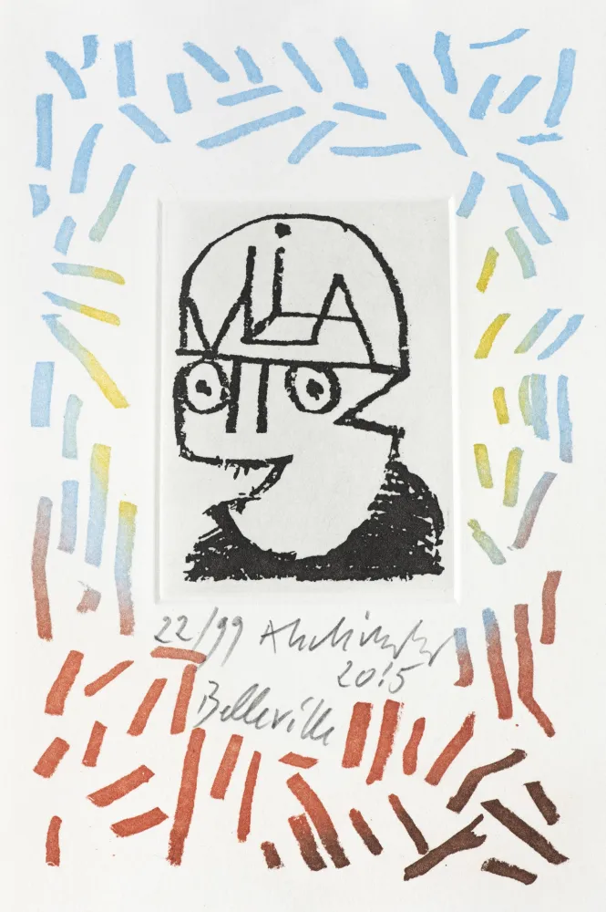 版画 Alechinsky - Belleville (Oldies)