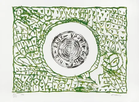 石版画 Alechinsky - Bouche d'eau I 