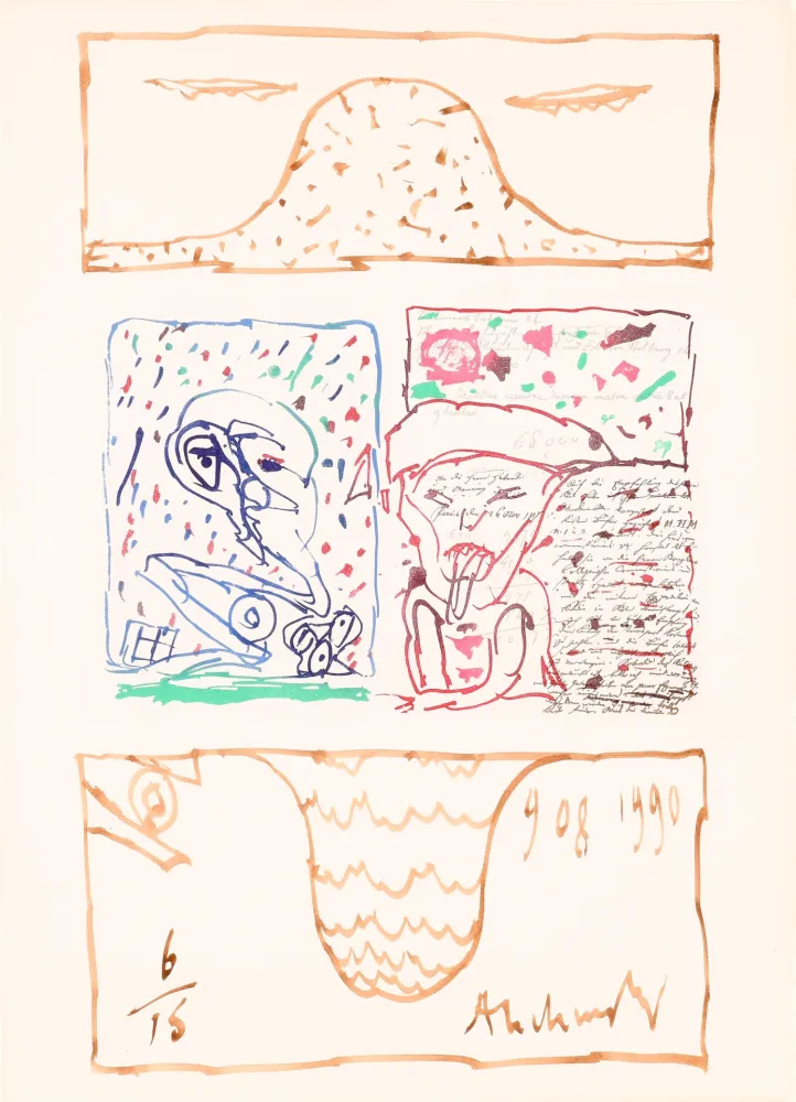 飞尘腐蚀法 Alechinsky - Braille