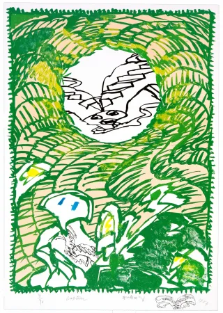 石版画 Alechinsky - Capture