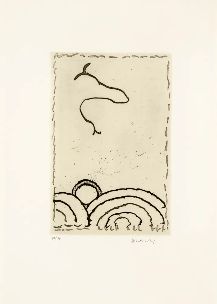 蚀刻飞尘法 Alechinsky - Cerclitude 02