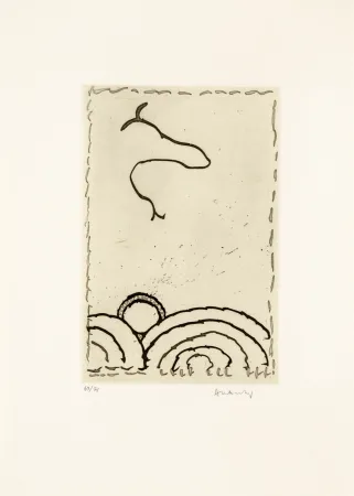 蚀刻飞尘法 Alechinsky - Cerclitude 02