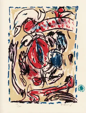 石版画 Alechinsky - Cerclitude