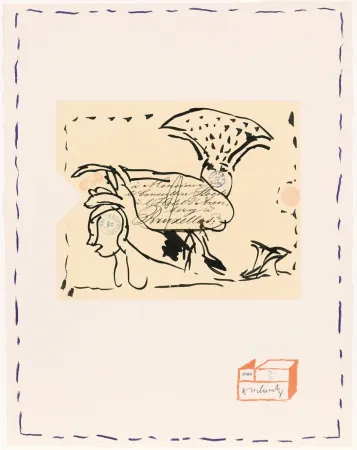 蚀刻版画 Alechinsky - Chaque matin 01