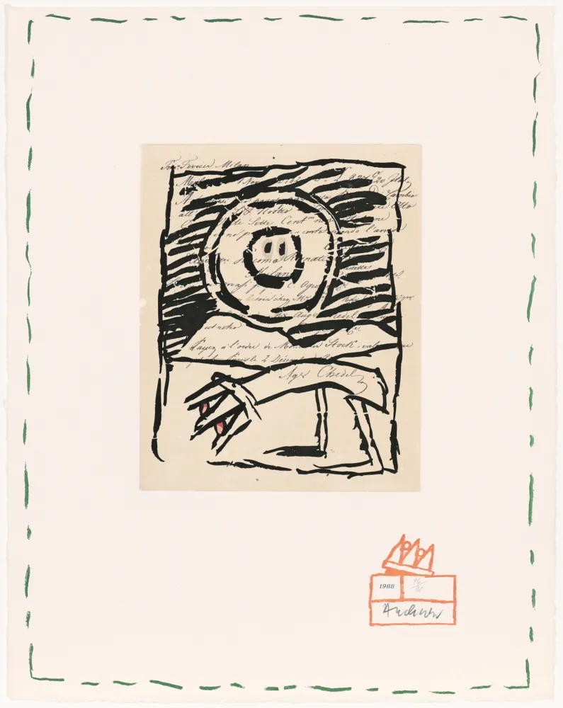 蚀刻版画 Alechinsky - Chaque matin 03