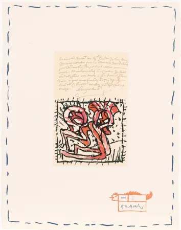 蚀刻版画 Alechinsky - Chaque matin 04