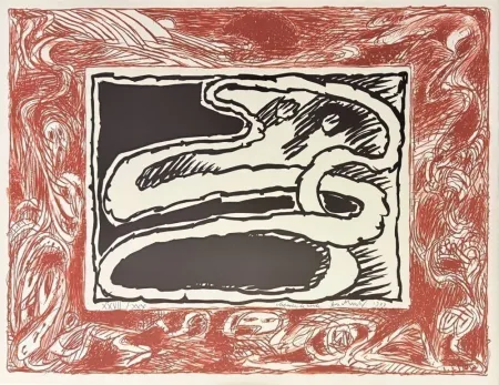 石版画 Alechinsky - Chemin de ronde