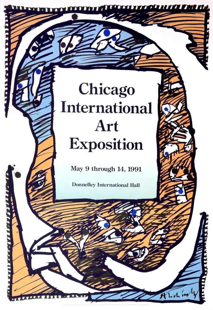 海报 Alechinsky - Chicago International Art Exposition