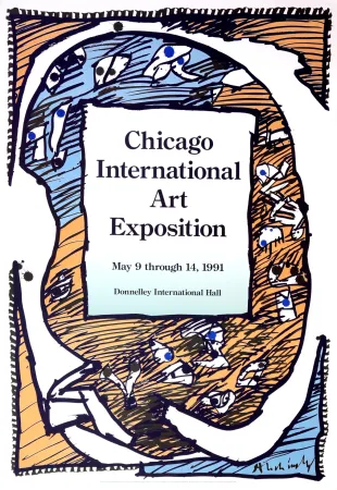 海报 Alechinsky - Chicago International Art Exposition