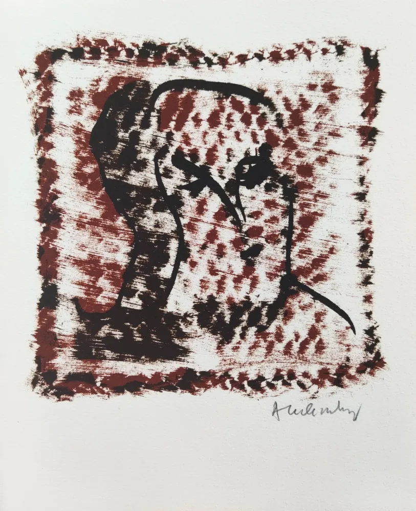 石版画 Alechinsky - Choses rapportées du Japon