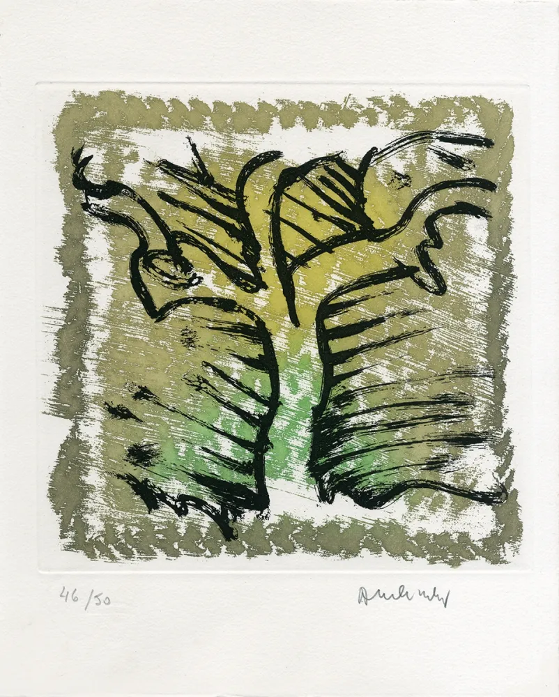 蚀刻飞尘法 Alechinsky - Choses rapportées du Japon