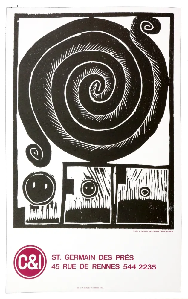 石版画 Alechinsky - C&I