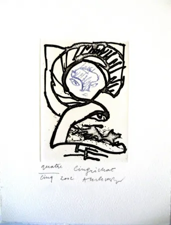 版画 Alechinsky - Cingrichat