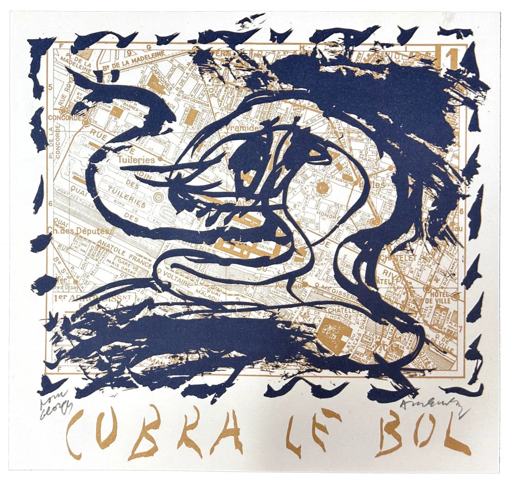 石版画 Alechinsky - Cobra le bol