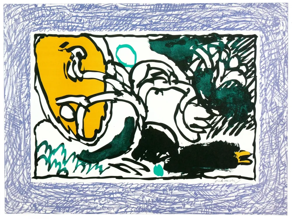 石版画 Alechinsky - Comme un gant