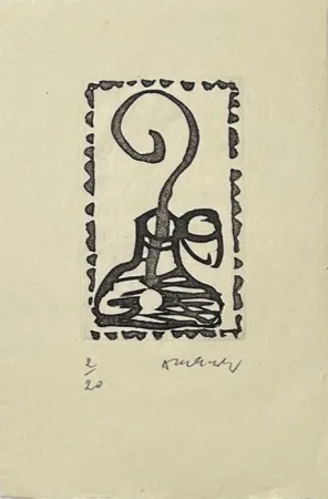 版画 Alechinsky - Composition