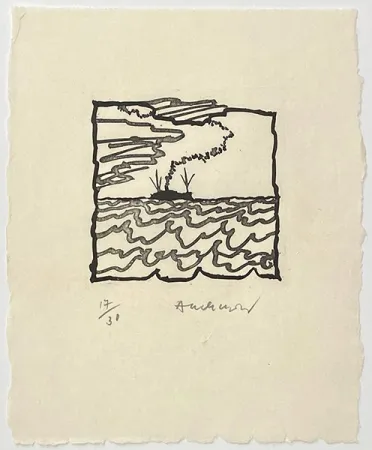 版画 Alechinsky - Composition