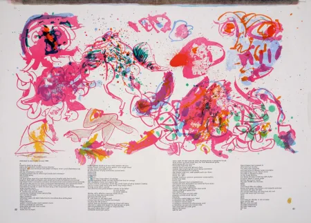 石版画 Alechinsky - Composition - One Cent life, 1964