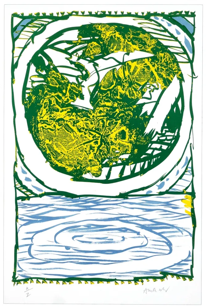 石版画 Alechinsky - Corps et biens