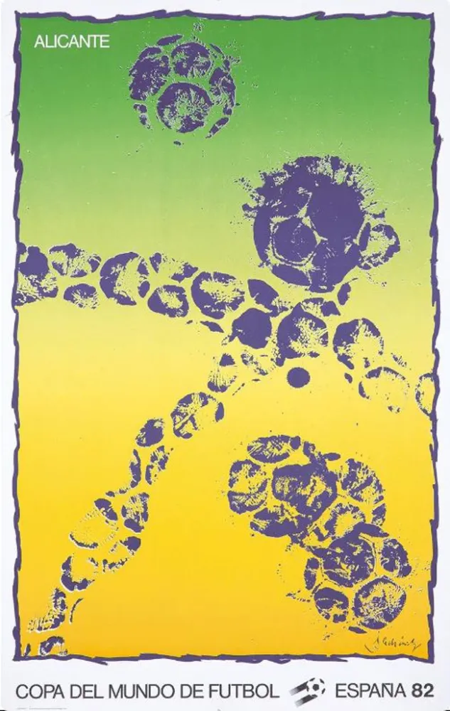 石版画 Alechinsky - Coupe du Monde 82 - Espagne