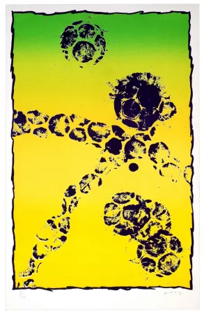 石版画 Alechinsky - Coupe du Monde